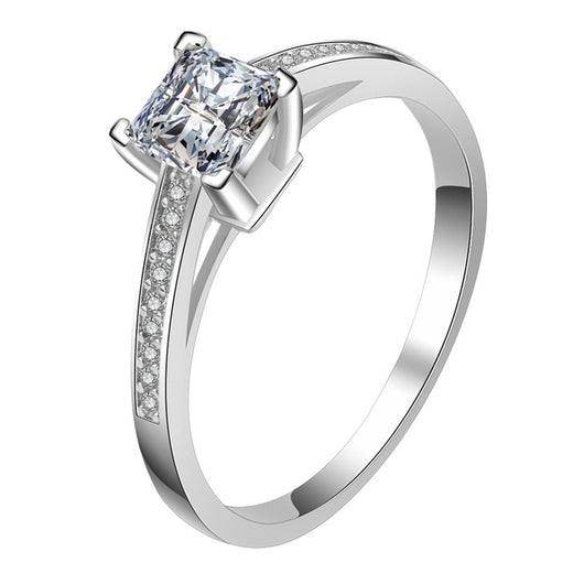 Anillo de Moissanita con Seis Garras para Mujer - Image 6