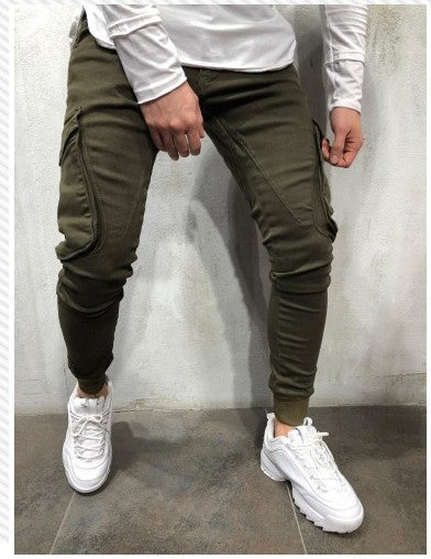 Pantalones Deportivos Casuales con Bolsillos Laterales