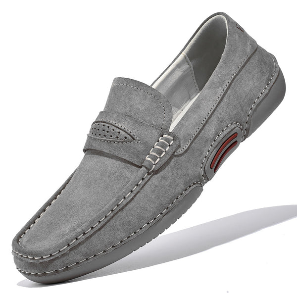 Zapatos de Cuero Business Casual para Hombre con Gorro Integrado