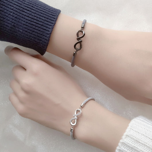 Pulsera Mobius para Parejas en Plata 925 - Image 8