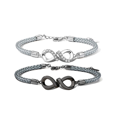 Pulsera Mobius para Parejas en Plata 925 - Image 4