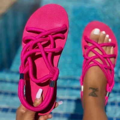 Sandalias Cruzadas Asiáticas Cómodas y Versátiles - Image 10
