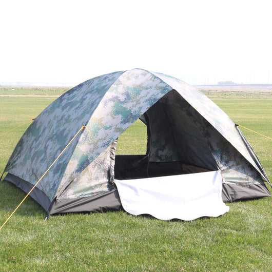 Tienda de Campaña Camuflada para 3-4 Personas - Montaña y Playa - Image 9