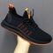 Zapatos de Trabajo Negros Hombre - Malla Transpirable Ligera para Verano