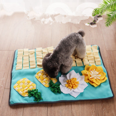 Manta Interactiva para Olfateo - Juguete Puzzle Lento para Perros