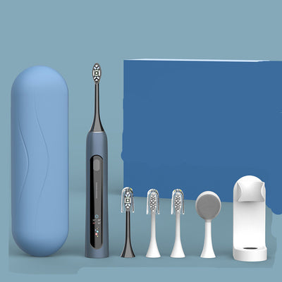 Cepillo de Dientes Eléctrico Inteligente con Vibración y Pantalla a Color - Image 10