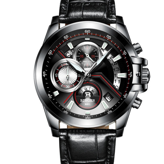 Reloj de Cuarzo para Hombre Binger - Elegancia y Precisión - Image 9