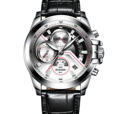 Reloj de Cuarzo para Hombre Binger - Elegancia y Precisión - Image 14