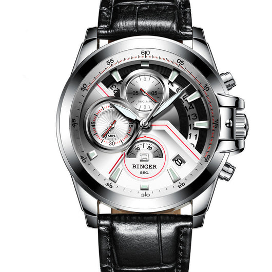 Reloj de Cuarzo para Hombre Binger - Elegancia y Precisión - Image 14