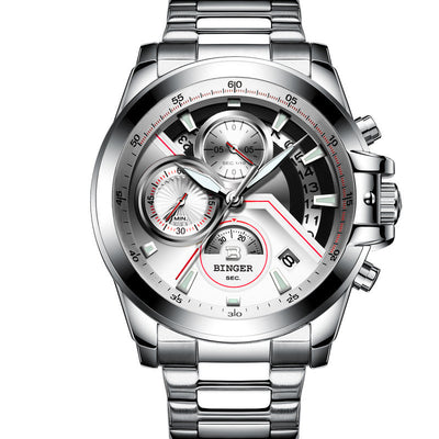 Reloj de Cuarzo para Hombre Binger - Elegancia y Precisión - Image 10