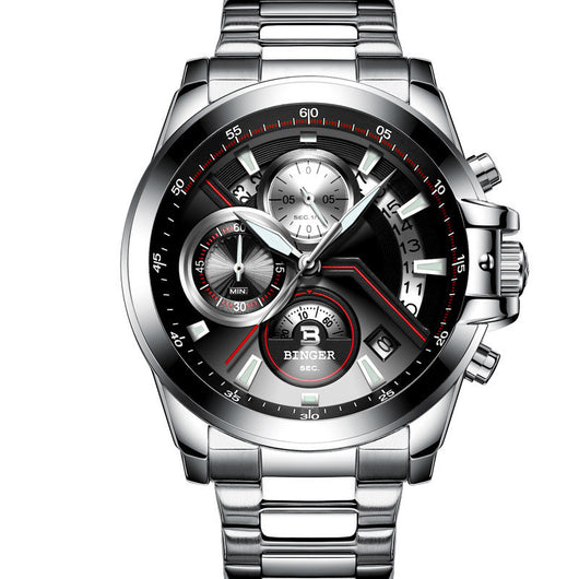 Reloj de Cuarzo para Hombre Binger - Elegancia y Precisión - Image 12