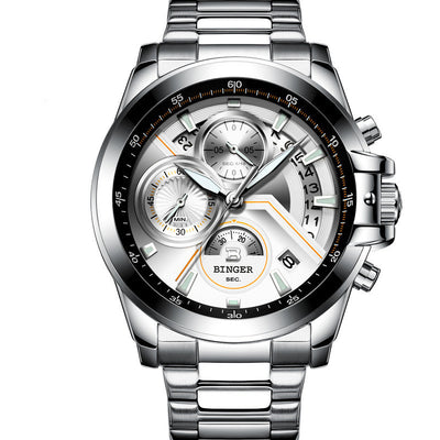 Reloj de Cuarzo para Hombre Binger - Elegancia y Precisión - Image 13