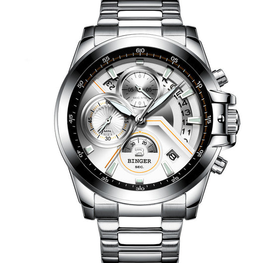 Reloj de Cuarzo para Hombre Binger - Elegancia y Precisión - Image 13
