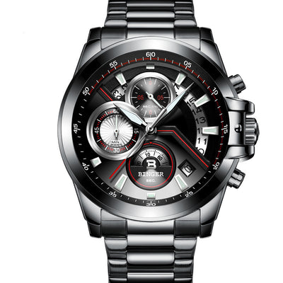 Reloj de Cuarzo para Hombre Binger - Elegancia y Precisión - Image 15