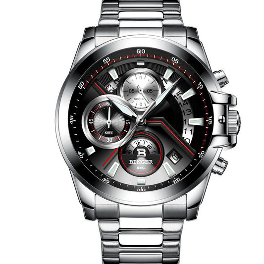 Reloj de Cuarzo para Hombre Binger - Elegancia y Precisión