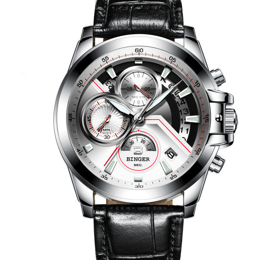 Reloj de Cuarzo para Hombre Binger - Elegancia y Precisión - Image 2