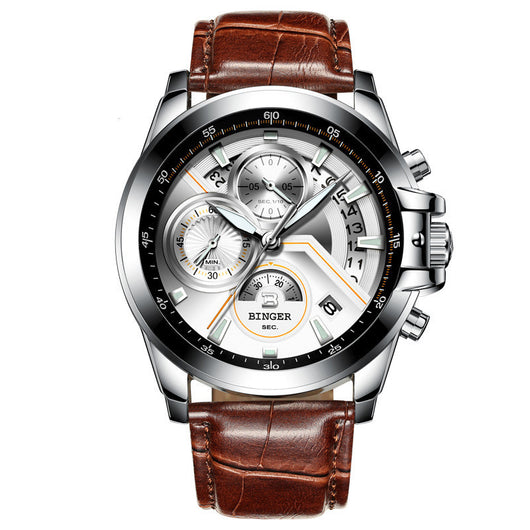 Reloj de Cuarzo para Hombre Binger - Elegancia y Precisión - Image 5