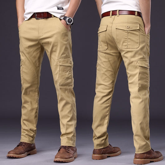 Overol Casual Elástico Multibolsillos para Exteriores - Image 10
