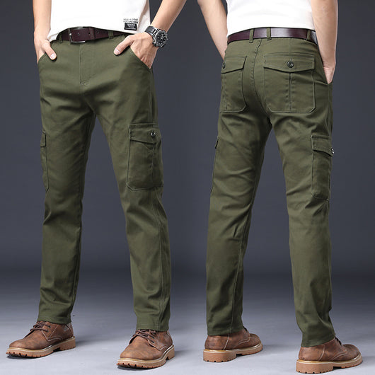 Overol Casual Elástico Multibolsillos para Exteriores - Image 3