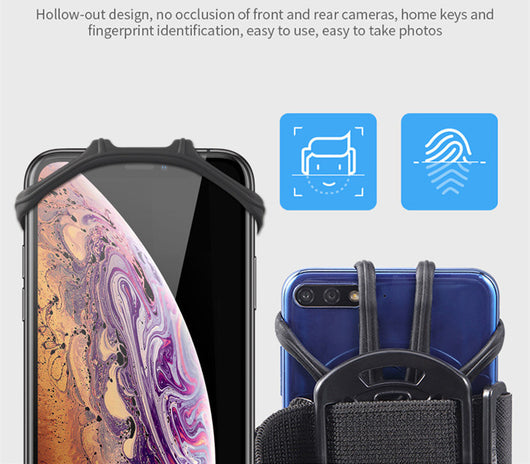 Brazalete Deportivo Rotativo con Bolsa de Brazo para Teléfono - Image 12