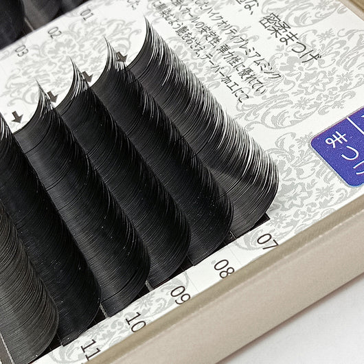 Pestañas Postizas Injertadas Individuales 0.20 Plumas Ligeras Cabello Plano - Image 4