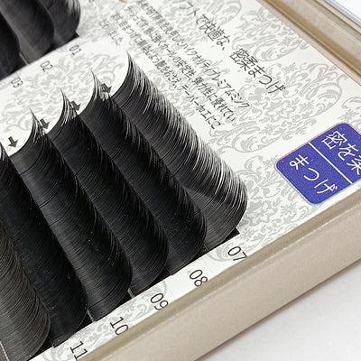 Pestañas Postizas Injertadas Individuales 0.20 Plumas Ligeras Cabello Plano - Image 3