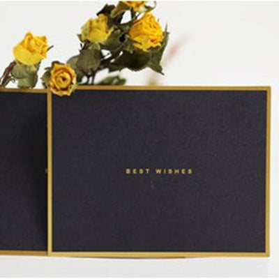 Tarjetas Mini Decoradas con Borde Dorado - Mensajes de Agradecimiento y Bendiciones