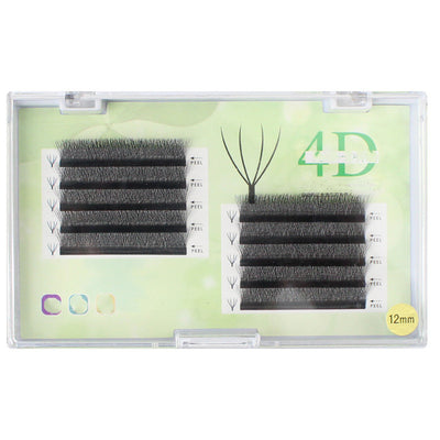 Pestañas 4D Injerto Trébol de Cuatro Hojas Y-Shape Encriptadas - Image 7