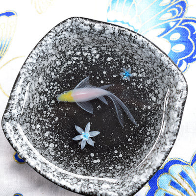 Adorno Pintado a Mano: Pez Koi Dorado Exquisito para Niña - Image 9