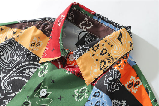 Camisa Hawaiana Holgada de Estilo Urbano Hip Hop - Diseño Casual Japonés para Hombre - Image 5