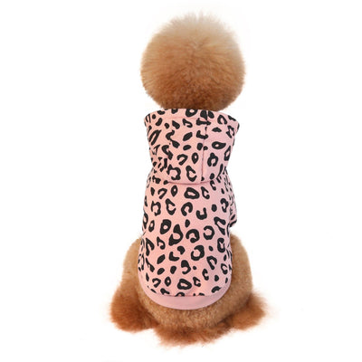 Suéter para Perro con Capucha Estampado Leopardo - Diseño Moderno y Cómodo - Image 15
