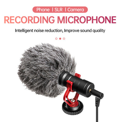 Micrófono Profesional con Cable para Smartphone y Cámara DSLR - Image 8