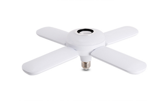 Lámpara LED Inteligente Bluetooth con Forma de Trébol - Luz Colorida con Control Remoto y Sonido - Image 7
