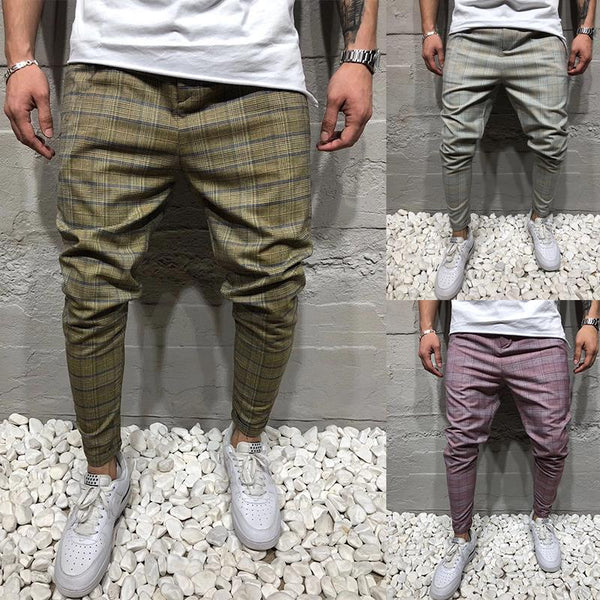 Pantalones Deportivos Casuales con Rayas para Hombre