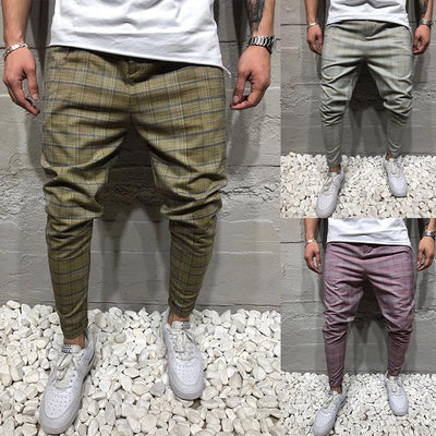Pantalones Deportivos Casuales con Rayas para Hombre