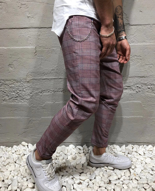 Pantalones Deportivos Casuales con Rayas para Hombre - Image 3