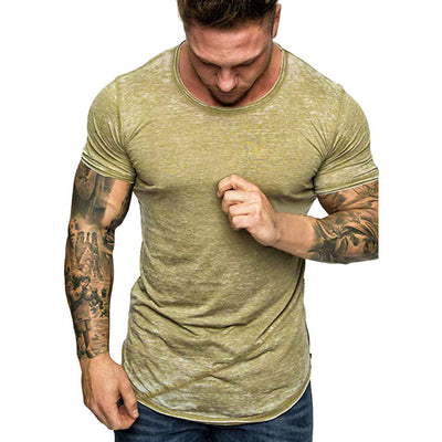 Playera Casual de Cuello Redondo para Hombre - Image 6