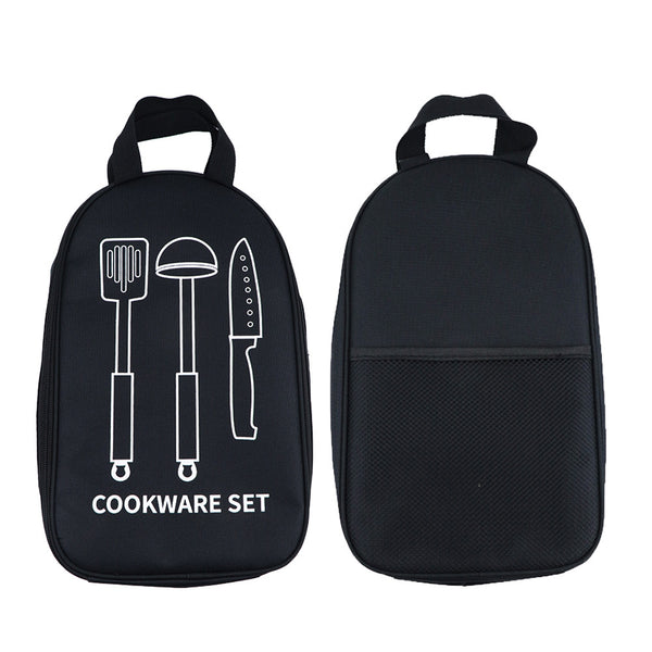 Organizador Portátil de Utensilios de Cocina para Camping y Viajes