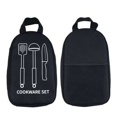 Organizador Portátil de Utensilios de Cocina para Camping y Viajes