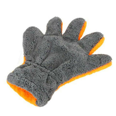 Guantes de Microfibra Coral Reversibles para Lavado de Auto - Image 8