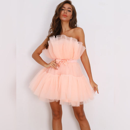 Vestido Mini Elegante para Fiestas - Image 3