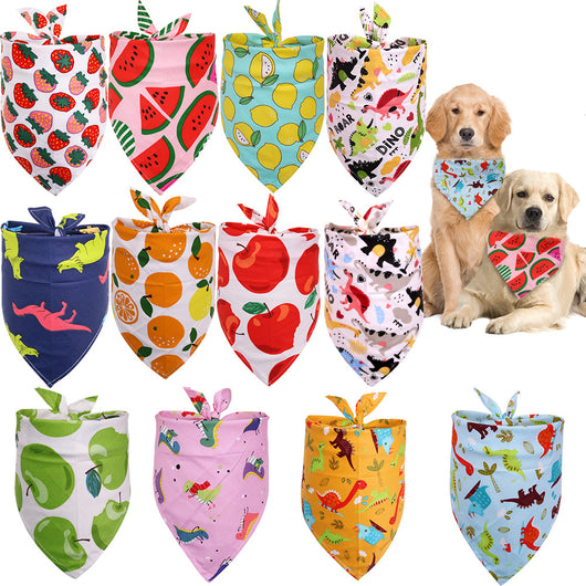 Pañuelo Triangular de Algodón para Perros