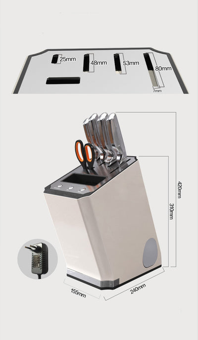 Esterilizador Inteligente de Cuchillos con Soporte 110V-240V - Image 6