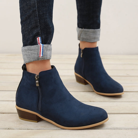 Zapatos Casuales para Mujer con Tacón Grueso