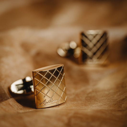 Gemelos de Oro Francés para Hombre - Estilo Business Casual - Image 7