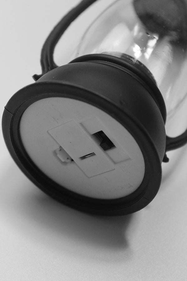 Linterna Retro con Luz de Vela Parpadeante para Noches Eternas