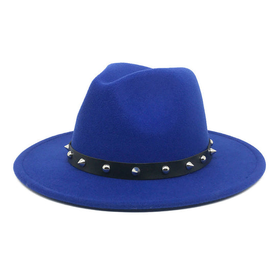 Sombrero de Lana con Remaches para Hombre y Mujer - Estilo Moderno - Image 2