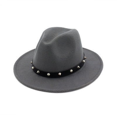 Sombrero de Lana con Remaches para Hombre y Mujer - Estilo Moderno - Image 5
