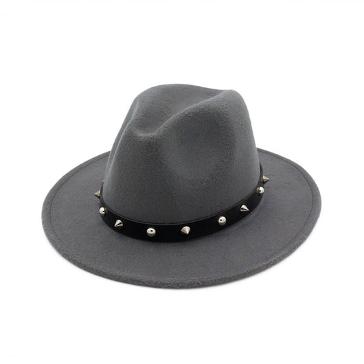 Sombrero de Lana con Remaches para Hombre y Mujer - Estilo Moderno - Image 5
