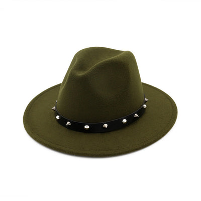 Sombrero de Lana con Remaches para Hombre y Mujer - Estilo Moderno - Image 9